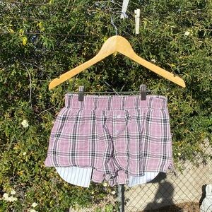 Plaid Women's Shorts